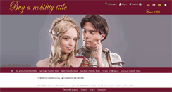 Desktop Screenshot of buy-nobility-titles.com